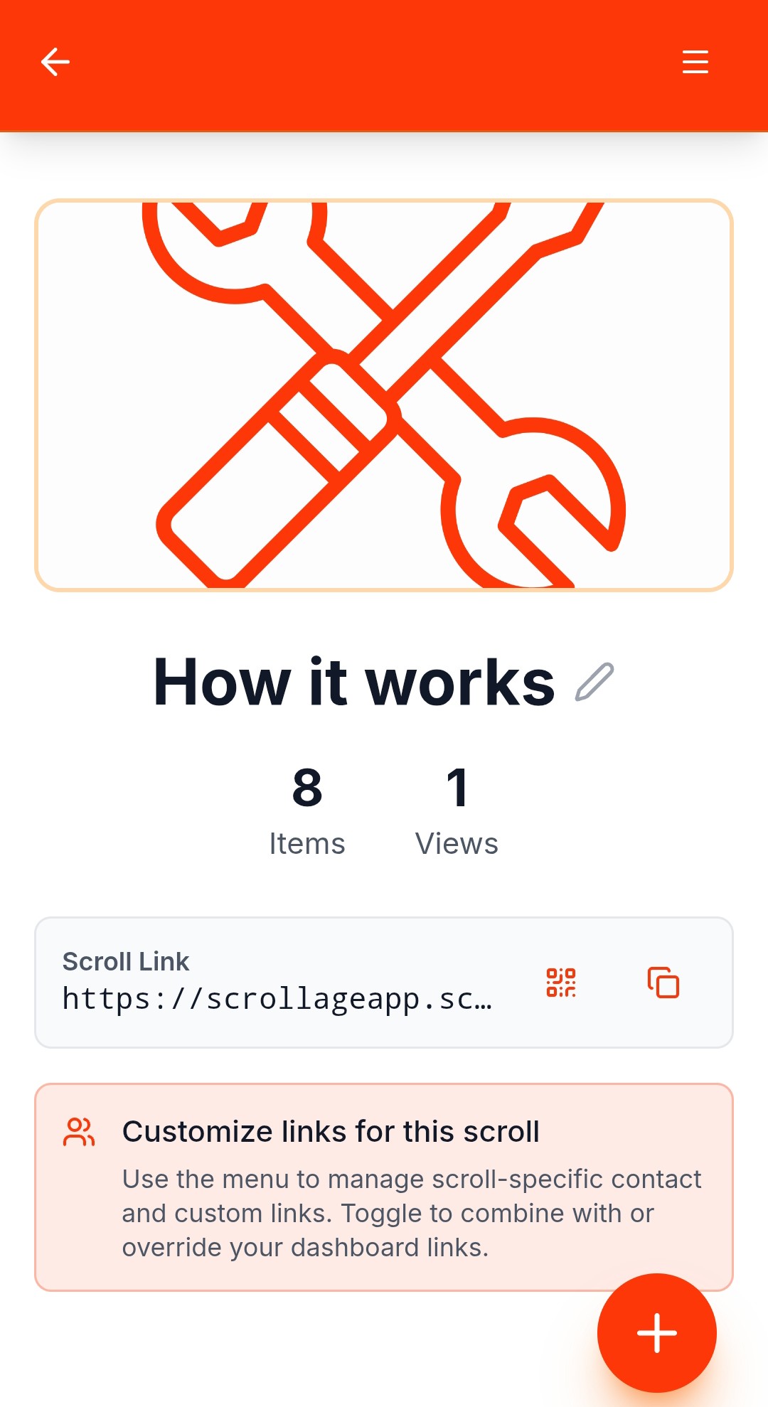 STEP 6: WATCH IT WORK

Track performance:
• View counts per Scroll
• See which content resonates
• Update based on what works

Mobile-first. Always fast. Always beautiful.

That's it. You're live. 🚀
